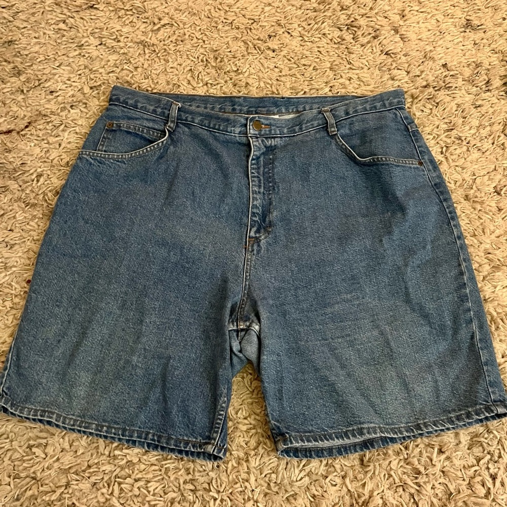 Kayo brand plus size denim shorts